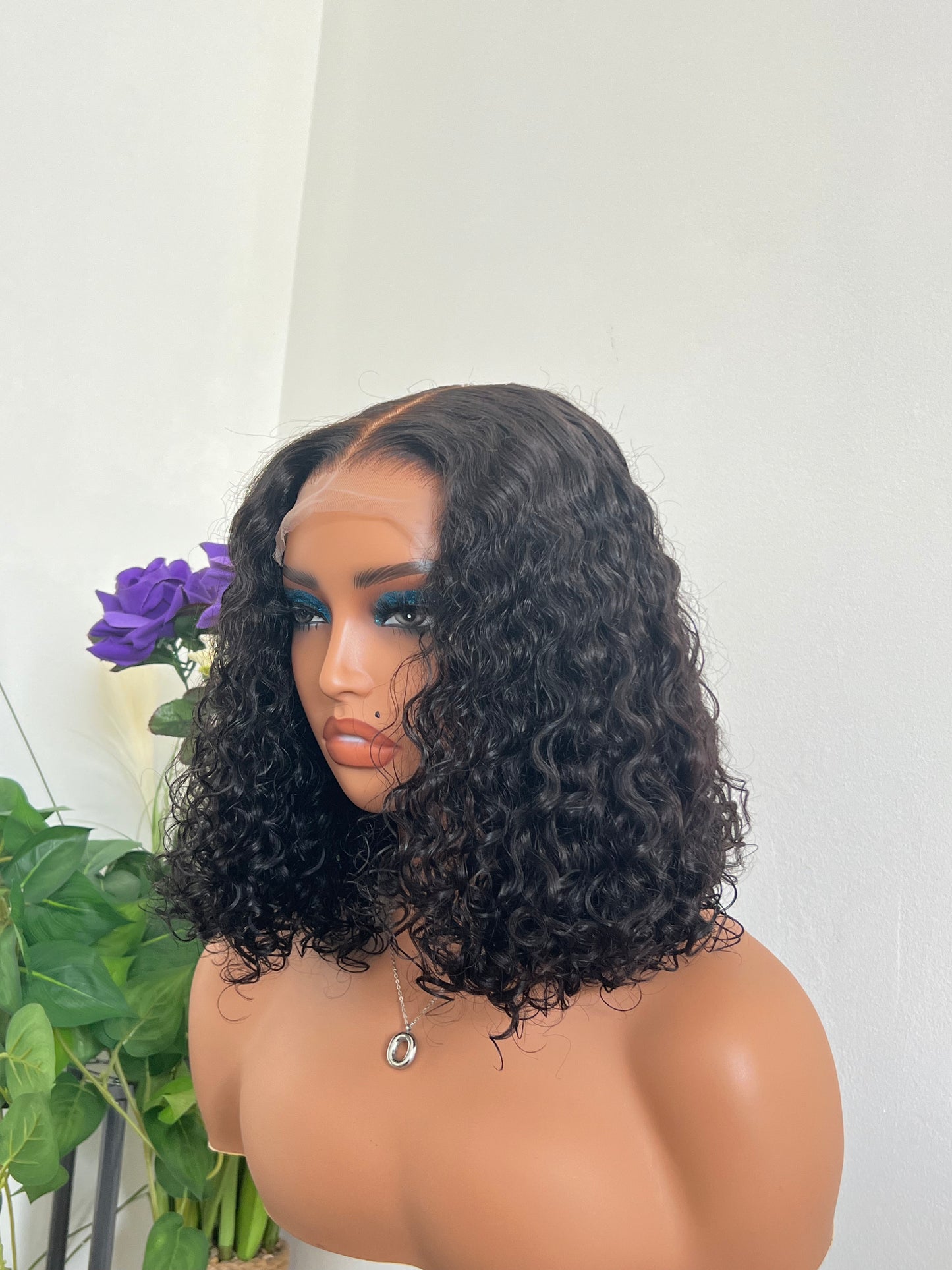 Ready to wear curly Bob