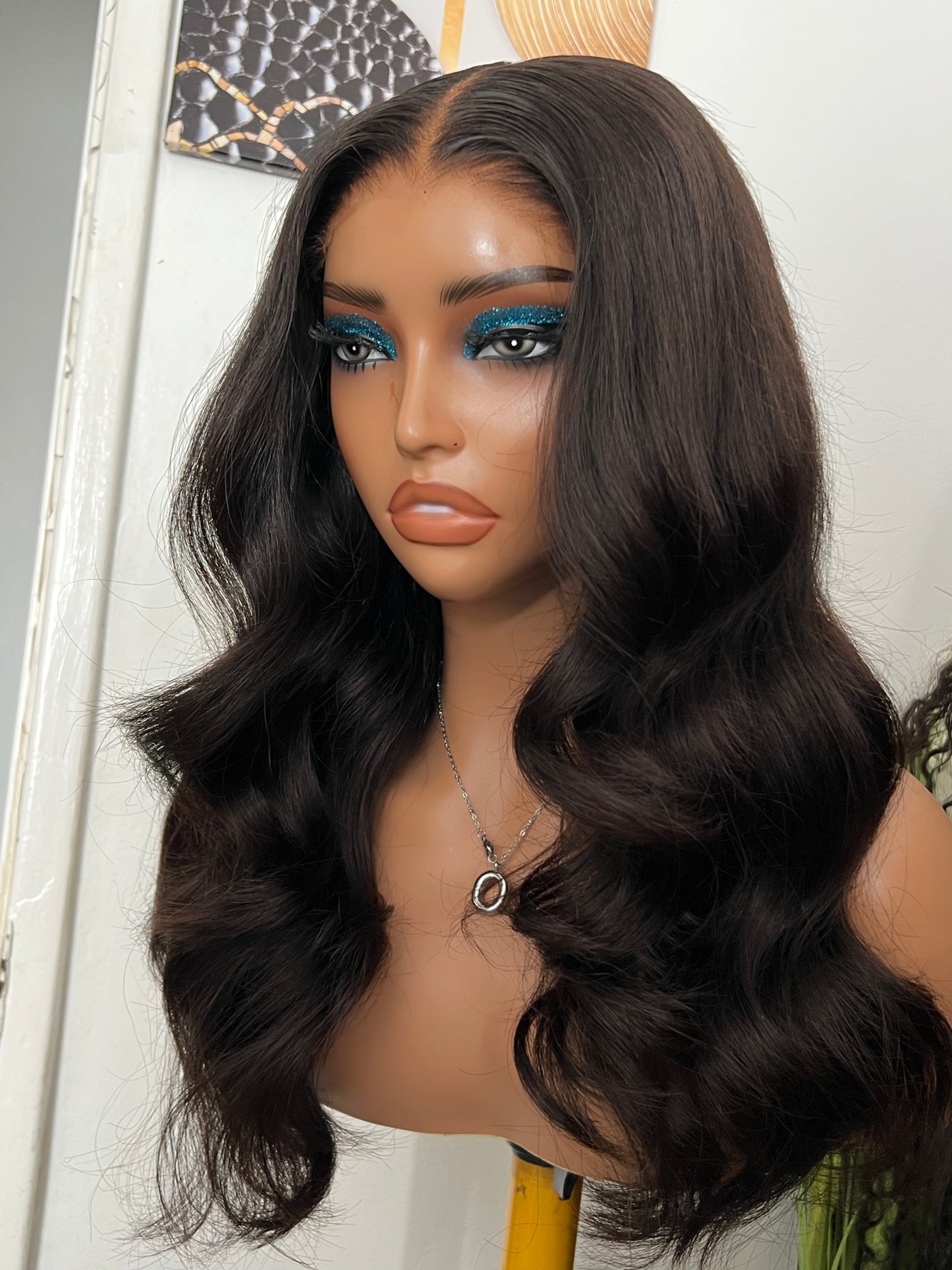 18 inches body wave wig