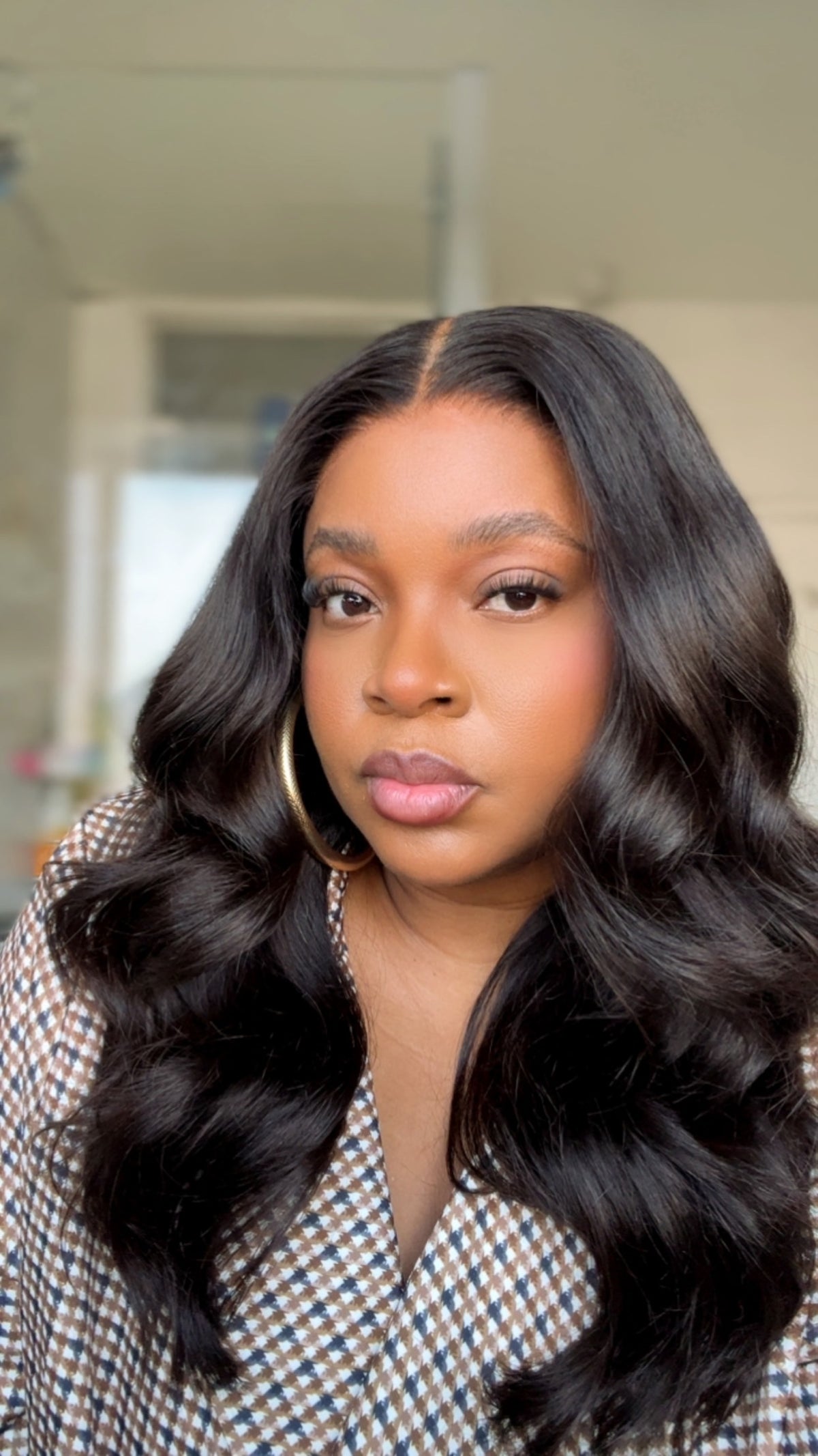 18 inches body wave wig